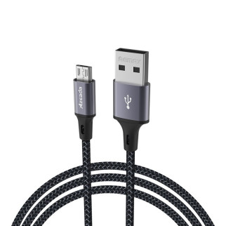 Кабель USB Proda MicroUSB Fast Speed Data PD-B52m-Black 1 м чорний - Інтернет-магазин спільних покупок ToGether