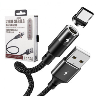 Кабель USB магнітний Remax Type-C Zigie RC-102a 1 м - Інтернет-магазин спільних покупок ToGether