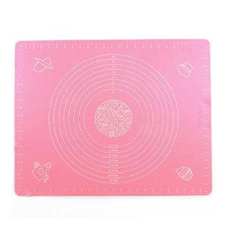 Килимок кондитерський силіконовий Frico FRU-082-Pink 59х39 см рожевий - Інтернет-магазин спільних покупок ToGether