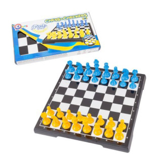 Шашки та шахи 2 в 1 "Патріот" жовто-блакитні - Інтернет-магазин спільних покупок ToGether