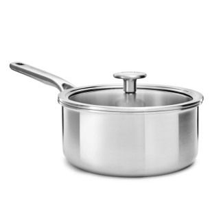 Ківш з кришкою KitchenAid MSS CC003257-001 18 см 2.1 л сріблястий - Інтернет-магазин спільних покупок ToGether