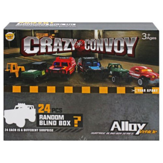 Набір машинок-сюрпризів "Crazy convoy" (24 шт) - Інтернет-магазин спільних покупок ToGether