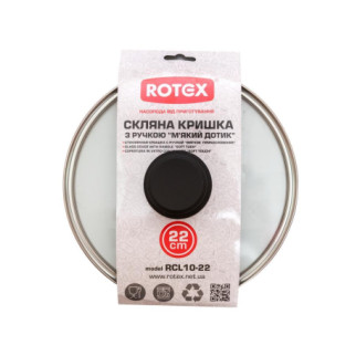 Кришка скляна Rotex RCL10-22 22 см - Інтернет-магазин спільних покупок ToGether