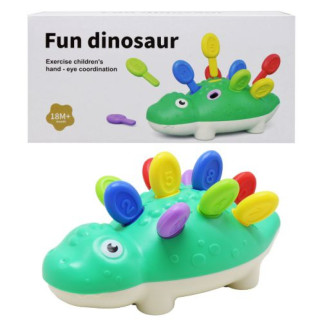 Іграшка "Сортер Динозавр" кольори та цифри - Інтернет-магазин спільних покупок ToGether