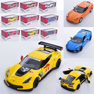 Машинка инертная Kinsmart Chevrolet Corvette C7 R KT5457W 13 см - Інтернет-магазин спільних покупок ToGether