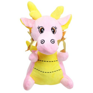 М`яка іграшка "Дракончик", рожевий (35 см.) - Інтернет-магазин спільних покупок ToGether