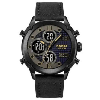 Годинник наручний чоловічий SKMEI 1975LBKBK, оригінальний чоловічий годинник, годинник кварцовий чоловічий - Інтернет-магазин спільних покупок ToGether