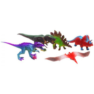 Тварини арт. KL-215 (144шт/2) динозаври,  по 5 шт у пакет. 21,5*5*28см - Інтернет-магазин спільних покупок ToGether
