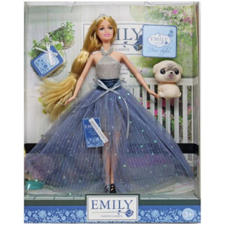 Лялька "Emily" з песиком (у блакитному) - Інтернет-магазин спільних покупок ToGether