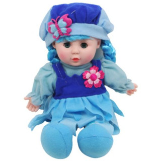 Мʼяка лялька "Lovely doll" (блакитна) - Інтернет-магазин спільних покупок ToGether