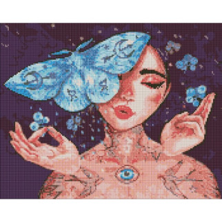 Набір для творчості Ідея Алмазна мозаїка Дотики метелика AMO7451 40х50 см - Інтернет-магазин спільних покупок ToGether