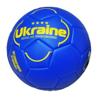 Мʼяч футбольний №3 "Ukraine" (синій) - Інтернет-магазин спільних покупок ToGether