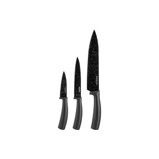 Набір ножів Ardesto Black Mars AR-2103-BB 3 предмети темно-сірий - Інтернет-магазин спільних покупок ToGether
