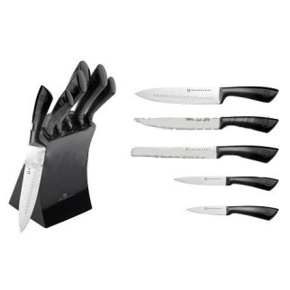 Набір ножів Edenberg EB-11003-Black 6 предметів чорний - Інтернет-магазин спільних покупок ToGether