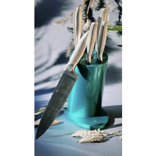 Набір ножів Edenberg EB-11021-Turquoise 6 предметів бірюзовий - Інтернет-магазин спільних покупок ToGether