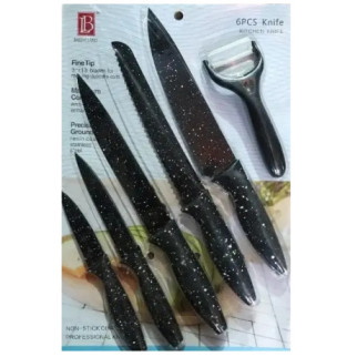 Набір ножів Frico FRU-909-Black 6 предметів чорний - Інтернет-магазин спільних покупок ToGether
