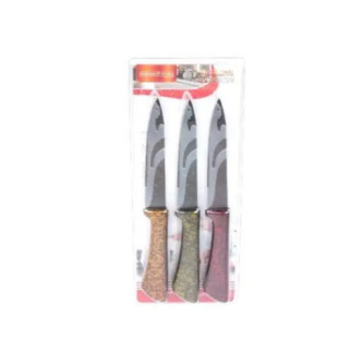 Набір ножів Frico Multicolor 2 FRU-908 3 предмети - Інтернет-магазин спільних покупок ToGether
