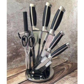 Набір ножів на підставці Edenberg EB-3611 8 предметів чорний - Інтернет-магазин спільних покупок ToGether