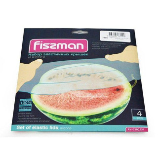 Набір силіконових кришок Fissman FS-7190 4 шт - Інтернет-магазин спільних покупок ToGether