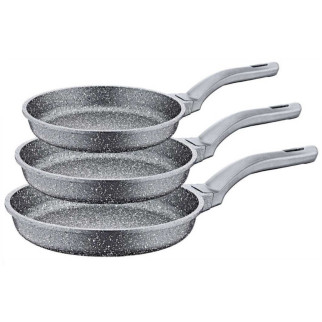 Набір сковорідок OMS 3255-Grey 3 предмета сірий - Інтернет-магазин спільних покупок ToGether