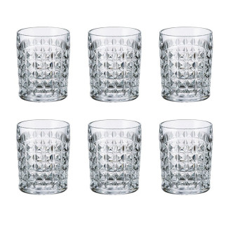 Набір склянок для віскі Diamond 6 шт по 230 мл Bohemia b2KE38-99T41 - Інтернет-магазин спільних покупок ToGether