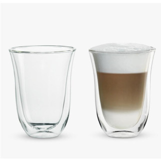 Набір склянок з подвійним дном Delonghi Latte Macchiato 5513284171-5513214611 220 мл 2 шт - Інтернет-магазин спільних покупок ToGether