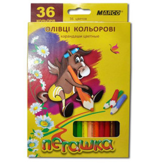 Набір кольорових олівців Marco 1010-36CB 36 кольорів - Інтернет-магазин спільних покупок ToGether