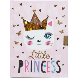 Блокнот дитячий на замочку "Киця принцеса" - Інтернет-магазин спільних покупок ToGether