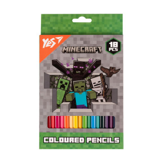 Набір кольорових олівців YES Minecraft Heroes 290732 18 кольорів - Інтернет-магазин спільних покупок ToGether