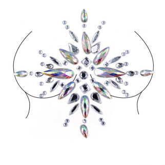 Наклейки кристали для грудей Crystals 5 8520 13х12 см - Інтернет-магазин спільних покупок ToGether