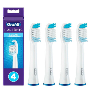 Насадка до електричної щітки Braun Oral-B Pulsonic Clean SR32C-4 4 шт біла - Інтернет-магазин спільних покупок ToGether