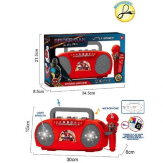 Музична іграшка "Магнітофон: Людина Павук", з мікрофоном - Інтернет-магазин спільних покупок ToGether