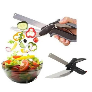Ножиці-ніж кухонні Frico FRU-008-Grey сірі - Інтернет-магазин спільних покупок ToGether