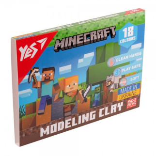 Пластилін YES Minecraft 540678 6 кольорів - Інтернет-магазин спільних покупок ToGether