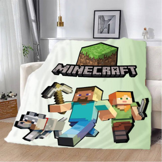 Плед 3D MINECRAFT 20222451_B 12265 135х160 см - Інтернет-магазин спільних покупок ToGether