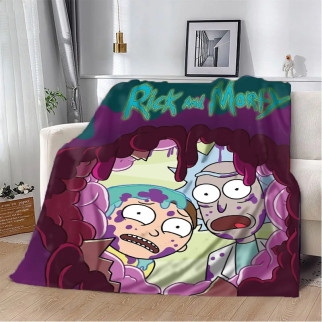 Плед 3D Rick and Morty 20222353_B 10653 135х160 см - Інтернет-магазин спільних покупок ToGether