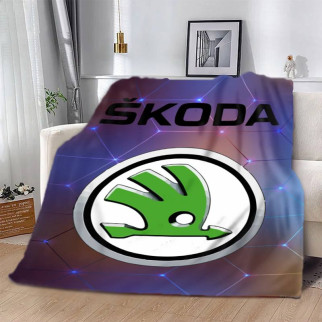 Плед 3D SKODA 2675_A 12634 160х200 см - Інтернет-магазин спільних покупок ToGether