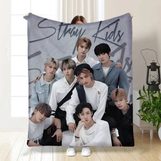 Плед 3D Stray Kids №4 3375_A 15789 160х200 см - Інтернет-магазин спільних покупок ToGether