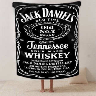 Плед 3D Елітний Jack Daniel's 2657_A 12586 160х200 см - Інтернет-магазин спільних покупок ToGether