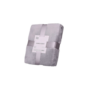 Плед Ardesto Flannel ART-0203-SB 160х200 см сірий - Інтернет-магазин спільних покупок ToGether