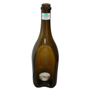 Свічник пляшка Mazhura Vine MZ-708254 28,5х8 см - Інтернет-магазин спільних покупок ToGether