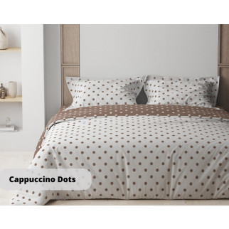 Постільна білизна сімейна ТЕП Happy Sleep Cappuccino Dots ТЕП 2-03797-25131 150х215х2 см - Інтернет-магазин спільних покупок ToGether