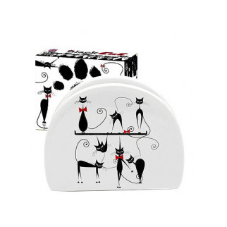 Підставка для серветок SNT Чорна кішка 3662-12 10х8 см - Інтернет-магазин спільних покупок ToGether