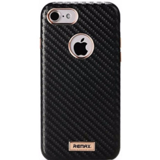 Силіконовий чохол Carbon для iPhone 7 чорний Remax 700502 - Інтернет-магазин спільних покупок ToGether