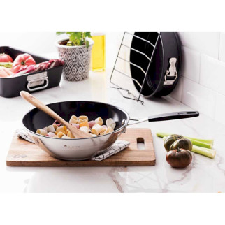 Сковорода Вок MasterPro Smart BGEU-3770 28 см сіра - Інтернет-магазин спільних покупок ToGether