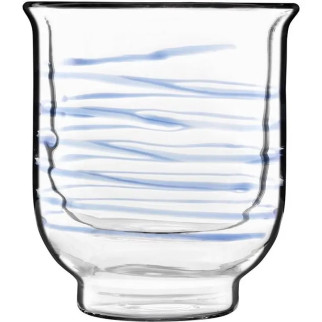 Склянка низька з подвійним дном Luigi Bormioli Thermic Glass A-12810-G-4102-AA-01 235 мл синій - Інтернет-магазин спільних покупок ToGether
