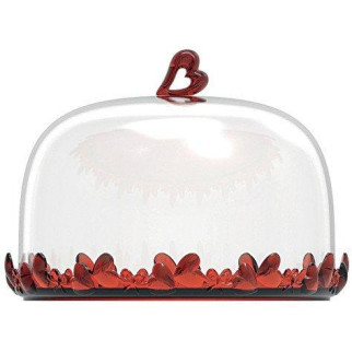 Тортівниця з кришкою Guzzini Love Red 11560065 19.4 см - Інтернет-магазин спільних покупок ToGether