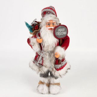 Фігура новорічна Санта Клаус 14024 45 см - Інтернет-магазин спільних покупок ToGether
