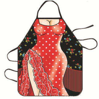 Фартух із приколом Червона сукня 5600 71х54,5х0,2 см - Інтернет-магазин спільних покупок ToGether