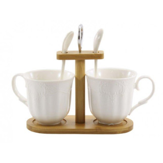 Чайний набір з підставкою Interos PJ03391-88935 5 предметів - Інтернет-магазин спільних покупок ToGether